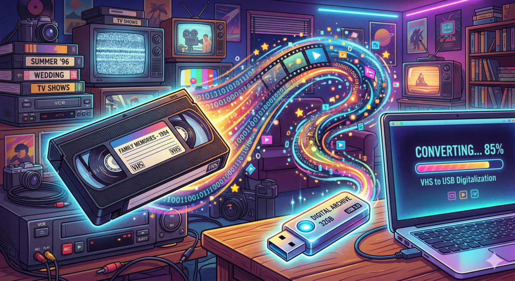 Przegrywanie kaset VHS Nieporęt Legionowo